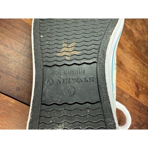 Airwalk Women's Legacee Canvas Floral Hawaiian Blue & Cream No. 181510 Size 6 - Picture 9 of 9